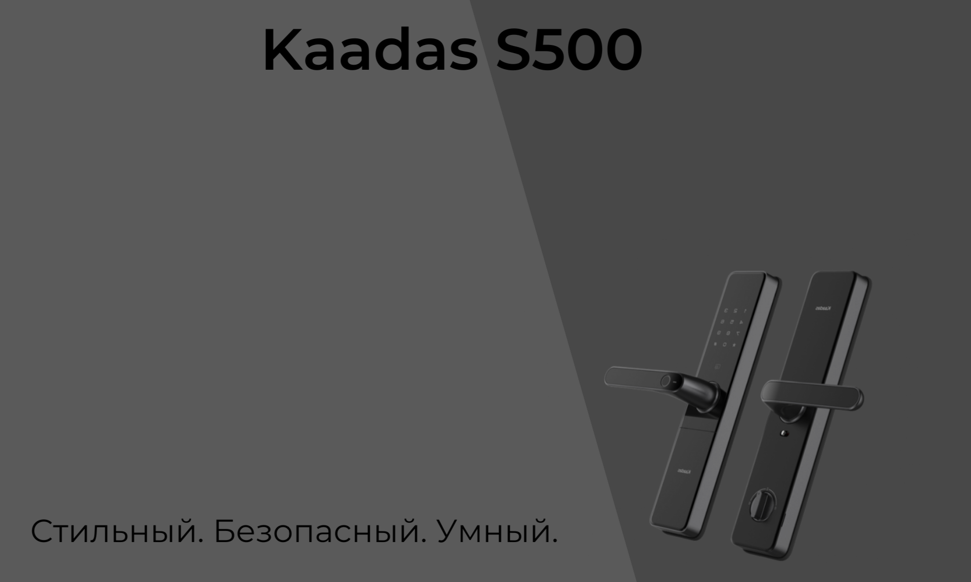 Электронный (умный) замок Kaadas S 500